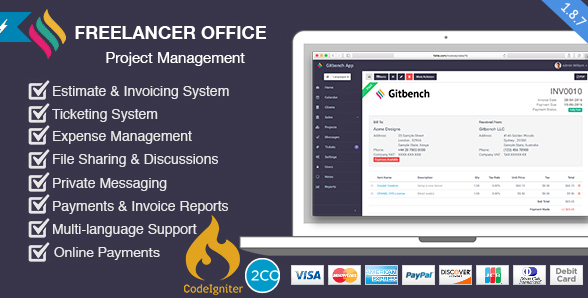 Wordpress Freelancer Office CRM & Project Management System